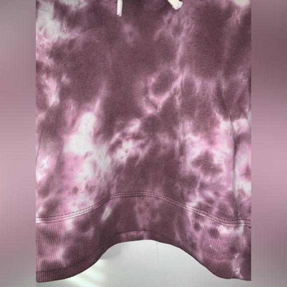 NWT‎ Threads 4 Thought purple and white tie die hoodie size small - Picture 6 of 9